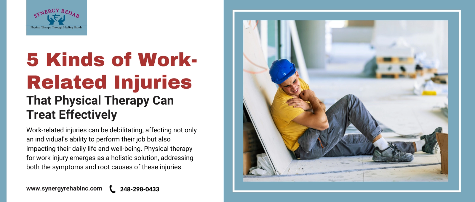 Physical Therapy for Work Injury