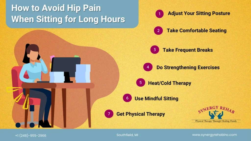 Manage Hip Pain When Sitting
