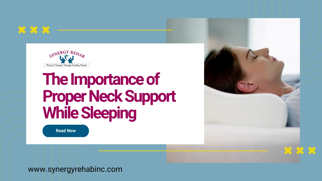 Neck support while sleeping