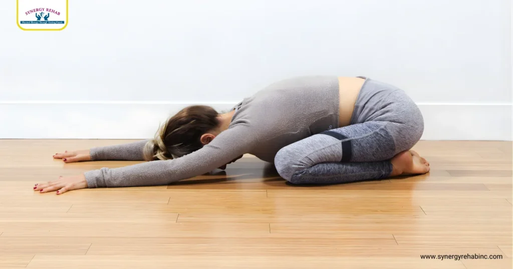 Child’s Pose Stretch