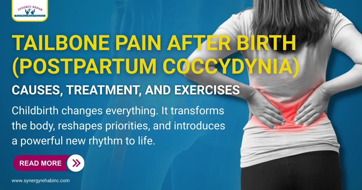 tailbone pain after birth