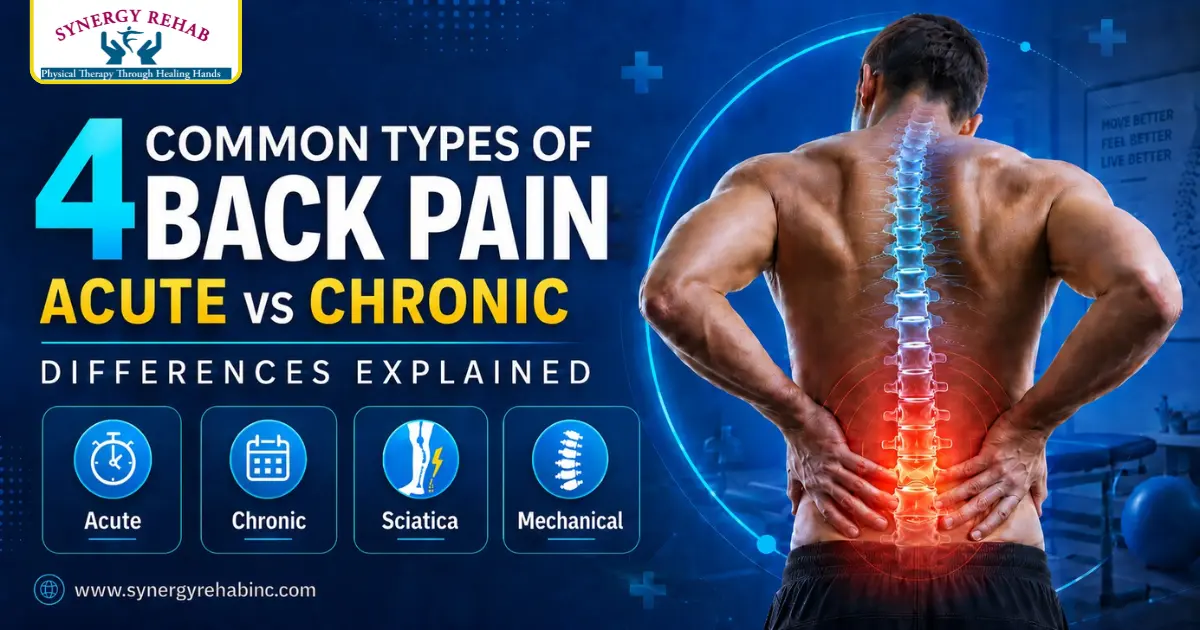 4 Common Types of Back Pain: Acute vs Chronic Differences Explained 