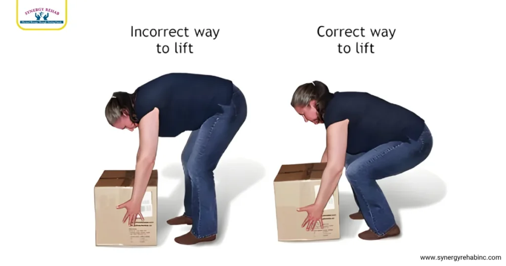 Use Correct Lifting Techniques