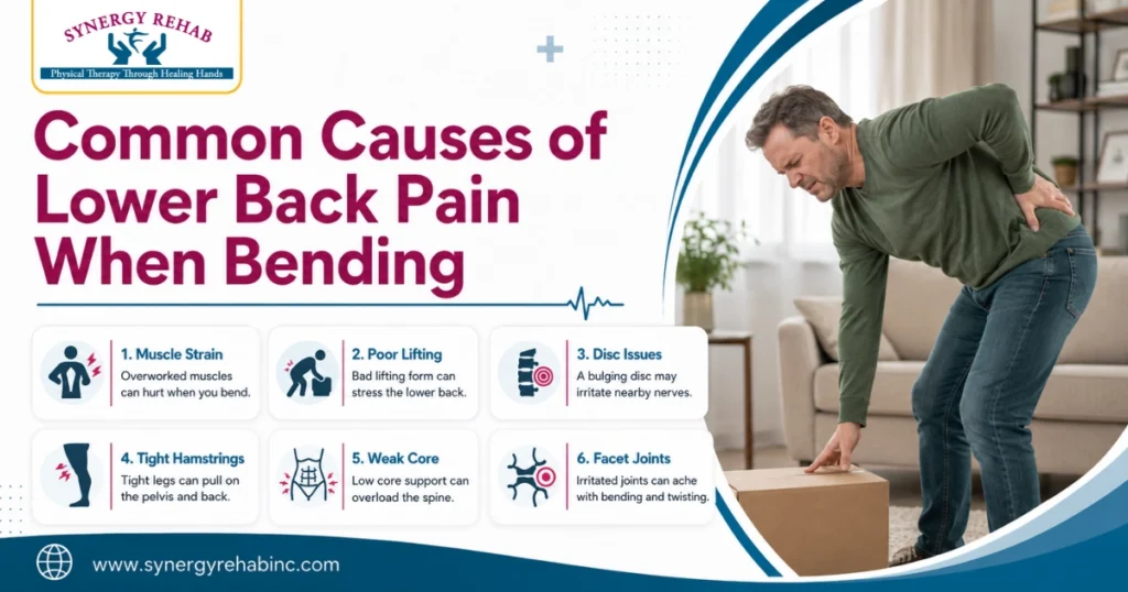 Common Causes of Lower Back Pain When Bending