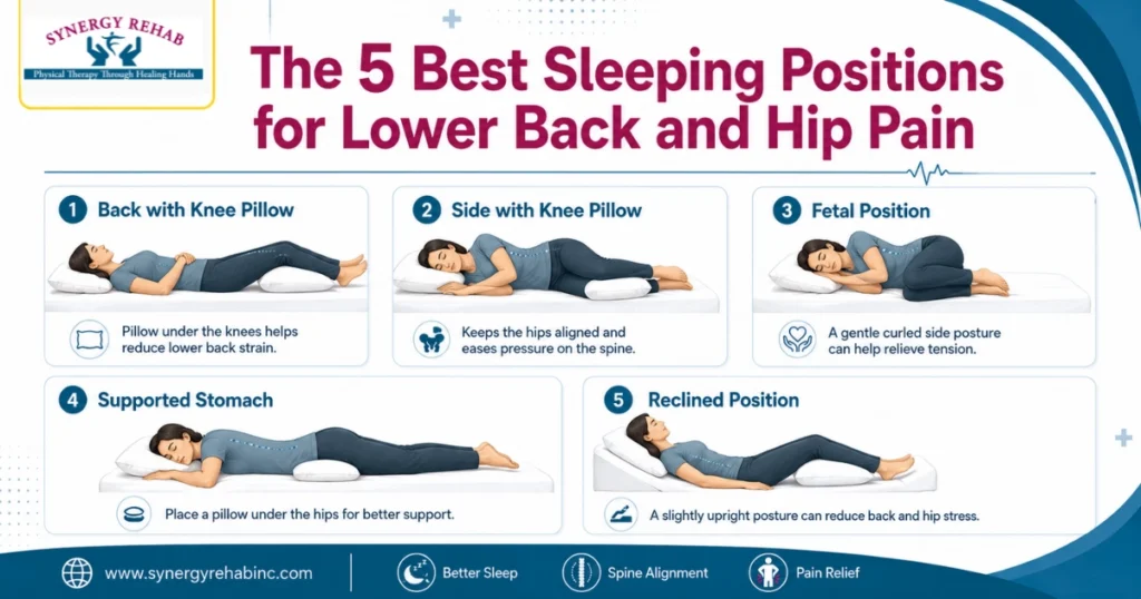 The 5 Best Sleeping Positions for Lower Back and Hip Pain