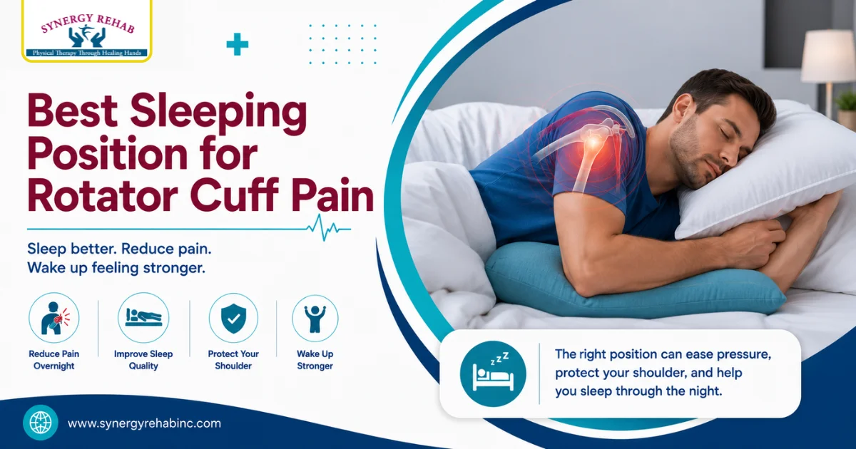 Best Sleeping Position for Rotator Cuff Pain