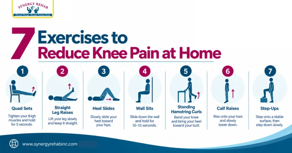 7 Exercises to Reduce Knee Pain at Home