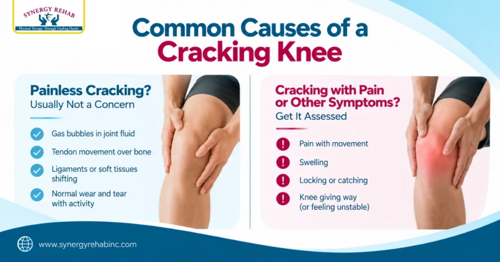 Common Causes of a Cracking Knee