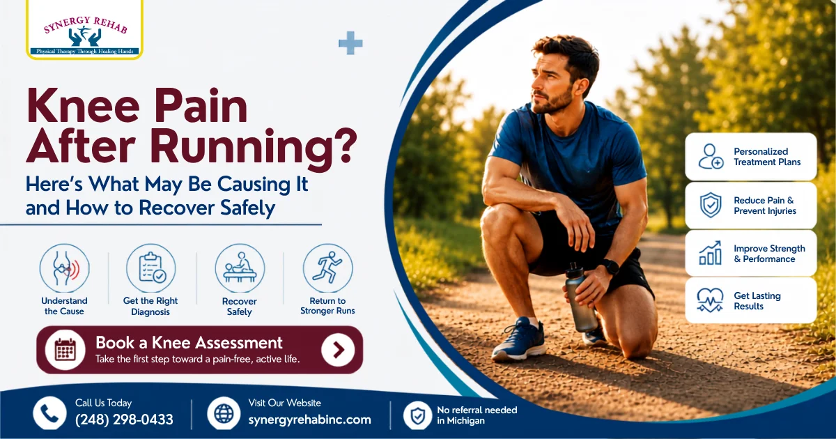 Knee Pain After Running? Here's What May Be Causing It and How to Recover Safely