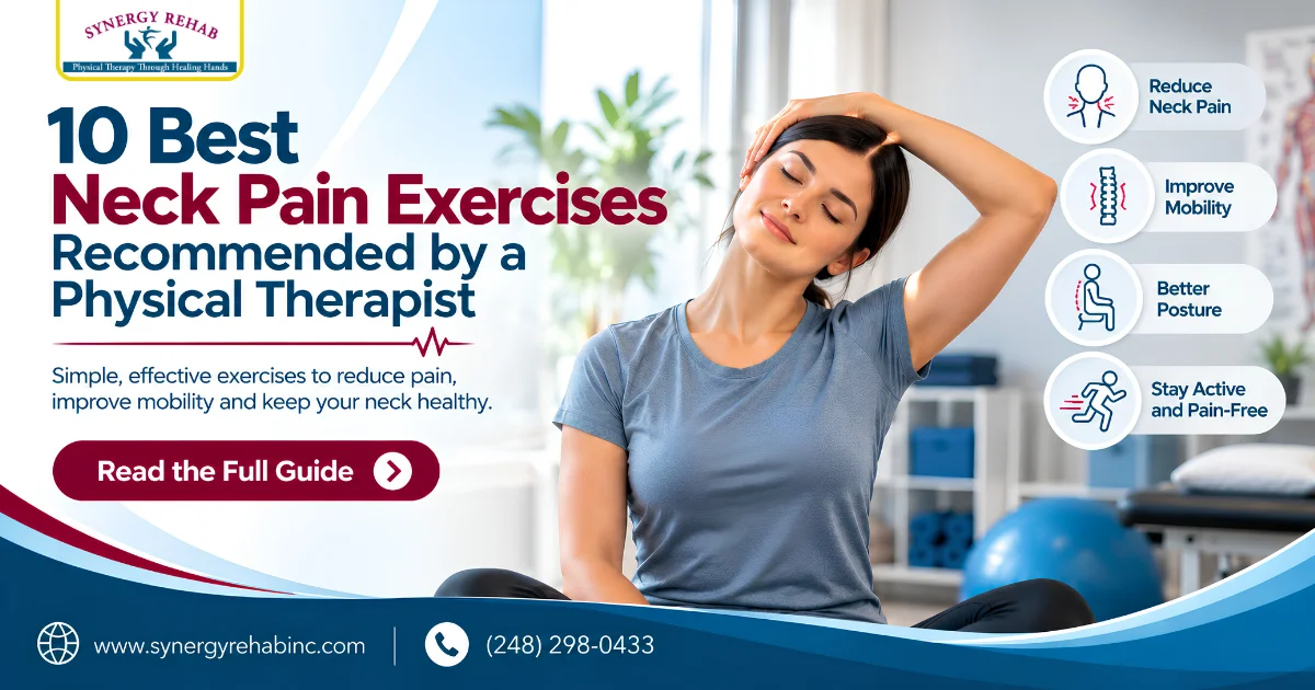 10 Best Neck Pain Exercises Recommended by a Physical Therapist