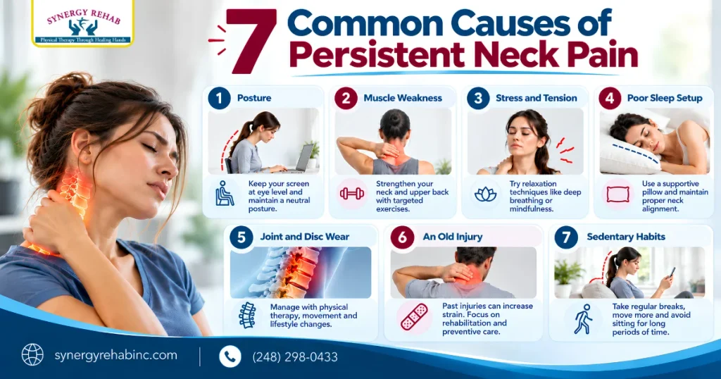 7 Common Causes of Persistent Neck Pain