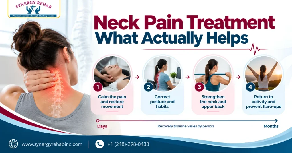 Neck Pain Treatment: What Actually Helps